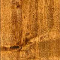 Johnson Distressed Plank Maple Hand Scraped Gold Bleached 5in
